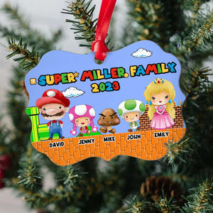 Gift For Family, Personalized Ornament, Game Lover Family Ornament, Christmas Gift 01NAHN210823 - Ornament - GoDuckee