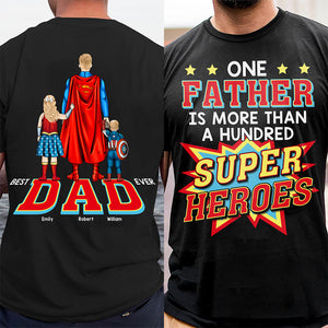 Super Dad Shirt Personalized Gifts For Dad 012TOQN180325PA - Shirts - GoDuckee