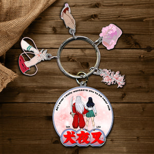Personalized Gifts For Couple Keychain 05XQMH170624PA - Keychains - GoDuckee