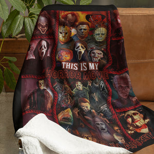 Halloween Gifts For Horror Movie Fans Blanket 01acxx280824 - Blanket - GoDuckee