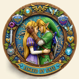 Legend Couple Wood Sign Personalized Gifts For Couple 04OHDT020625 - Wood Sign - GoDuckee