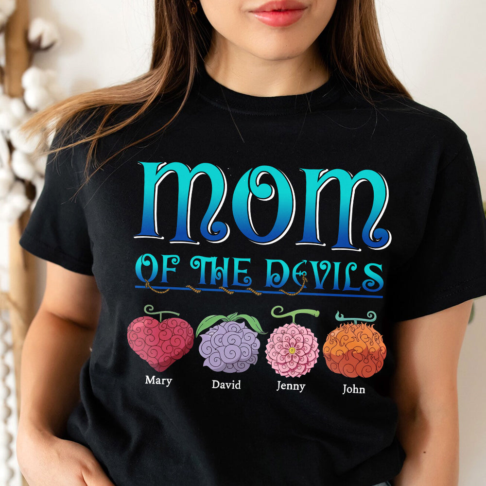 Personalized Gifts For Mom Shirt Mom Of The Devils 011katn150224 Mother's Day Gifts - 2D Shirts - GoDuckee