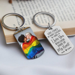 Custom Photo Gifts For Couple Keychain 05pgqn180624 - Keychains - GoDuckee