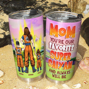 Personalized Gifts For Mom Tumbler You're My Favorite Mom 06NADT210324HH - Tumbler Cups - GoDuckee