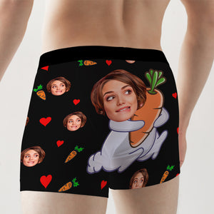 Gift For Couple - Couple Boxer Custom Photo - 02toqn281123 - Boxer Briefs - GoDuckee