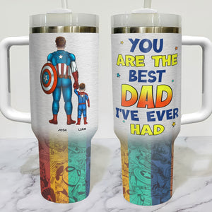 Personalized Gifts For Dad Tumbler 02qhpu060524pa Father's Day Gift - Tumbler Cups - GoDuckee