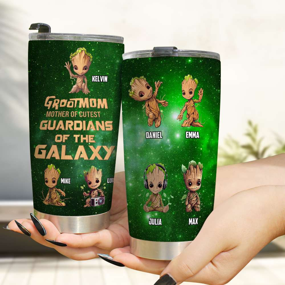 Personalized Gifts For Mom Tumbler Mother Of The Cutest Guardians 05OHHN290224 - Tumbler Cups - GoDuckee