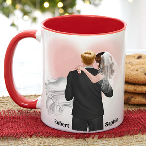 Marriage A Relationship Where One Is Always Right-Gift For Couples-Personalized Coffee Mug- Wedding Gifts - Coffee Mug - GoDuckee