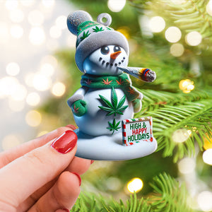 Personalized Gifts For Weed Lovers Ornament 02toqn251124 - Ornament - GoDuckee