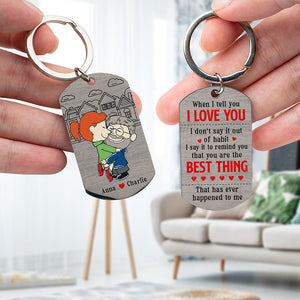 Personalized Gifts For Couple Keychain 05xqqn101224hg - Keychains - GoDuckee