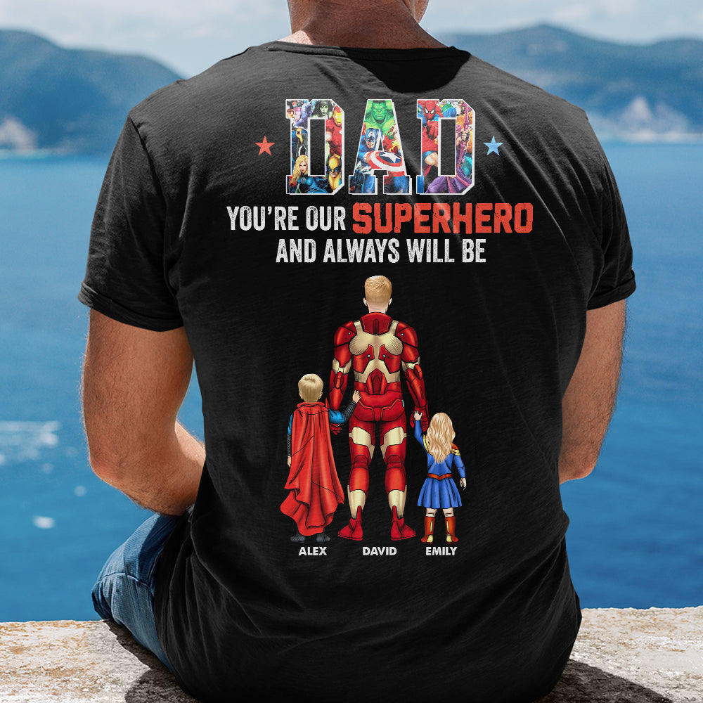 Gift For Father's Day Personalized Family Shirt 06NAHN040523TM - Shirts - GoDuckee