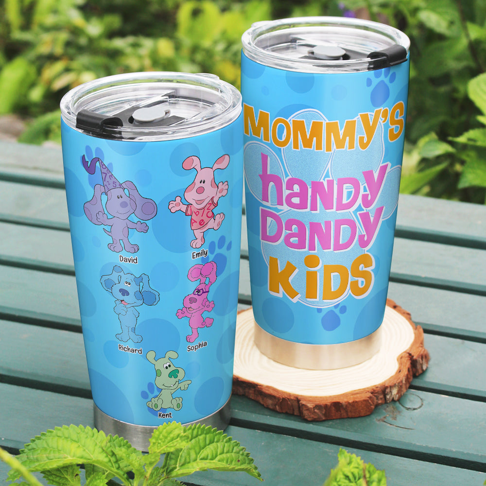 Personalized Gifts For Mom Tumbler Mommy's Kids 05kaqn210224 - Tumbler Cups - GoDuckee