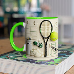 Match Day Tennis Coffee Mug - Personalized Gift For Tennis Players 05HYQN050126 - Coffee Mug - GoDuckee