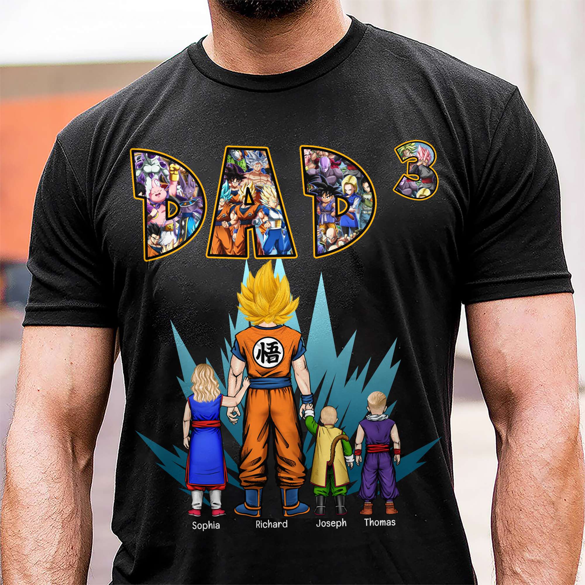 Super Dad Personalized Shirt - Shirts - GoDuckee