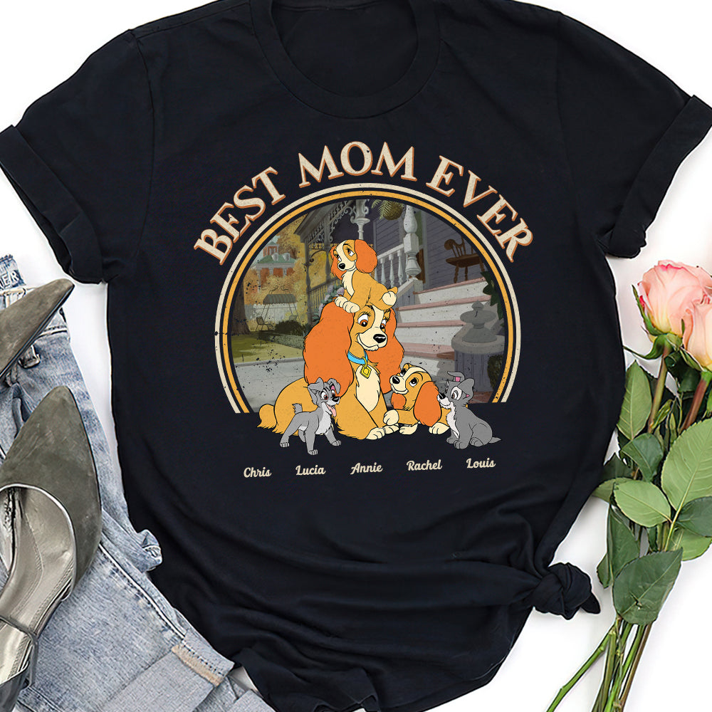 Personalized Gifts For Mom Shirt Best Mom Ever 02NAHN270224 - 2D Shirts - GoDuckee
