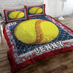 Personalized Gift For Sport Lover Quilt Bedding Set Special Line 02HUDT051224 - Blanket - GoDuckee