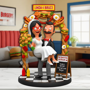 Special Day Couple Acrylic Plaque - Personalized Wedding Gifts For Couple 04TOLU210625 - Shaped Plaques - GoDuckee