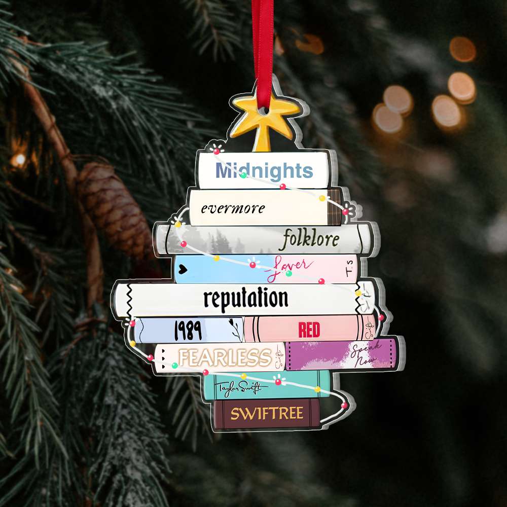 Music Sign Ornaments For Christmas - Personalized Acrylic Ornament