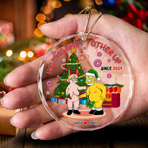 Personalized Gifts For Couple Christmas Ornament 01XQLU041024PA - Ornament - GoDuckee