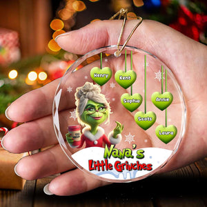 Personalized Gifts For Grandma Christmas Ornament 04XQLU101024 - Ornament - GoDuckee