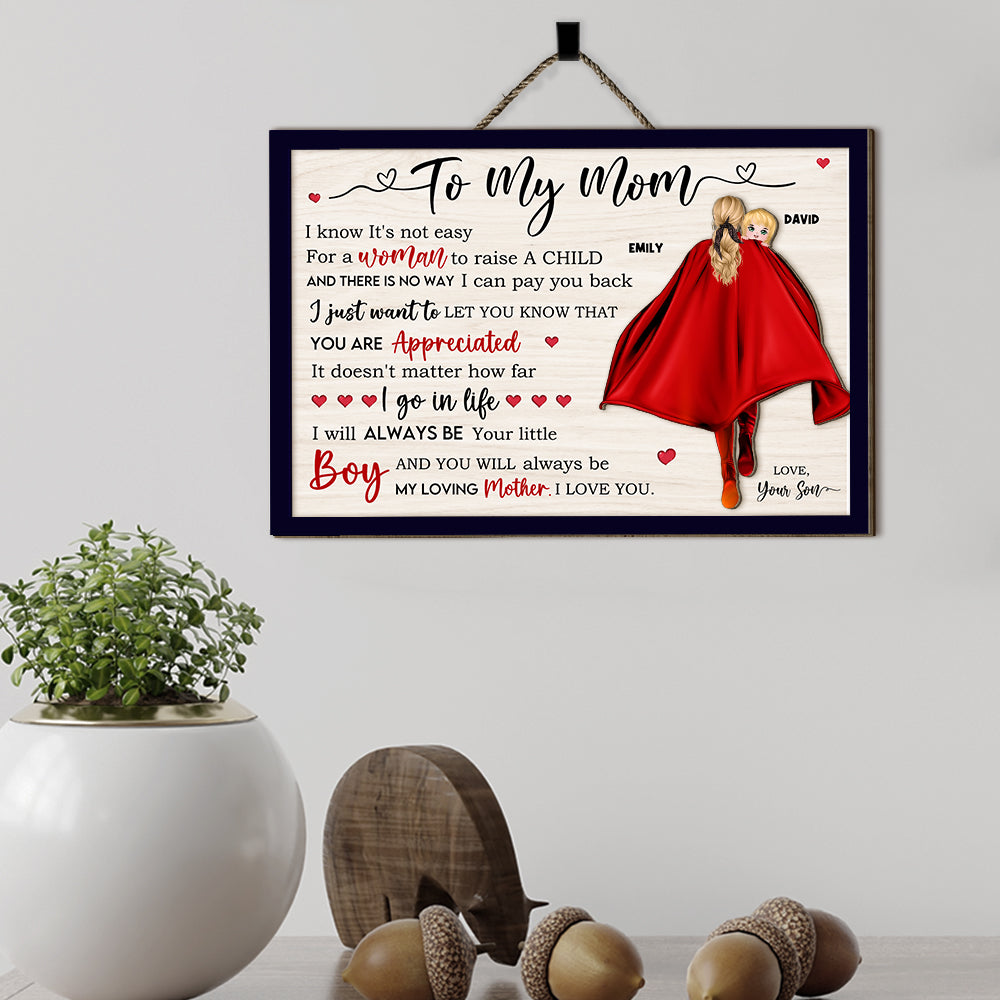 Personalized Gifts For Mom Wood Sign You Are Appreciated - Wood Signs - GoDuckee