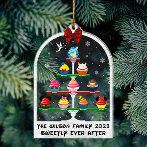 Family Sweetly Ever After 02htqn301023 Personalized Ornament - Ornament - GoDuckee