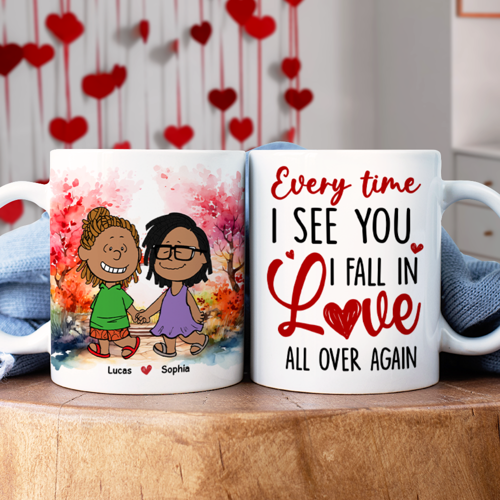 Personalized Gifts For Couple Coffee Mug 02kapu251224hg - Coffee Mug - GoDuckee