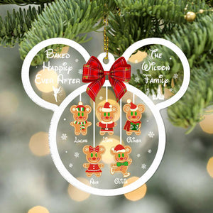 Baked Happily Ever After 04HTDT011123 Personalized Ornament, Gifts For Family - Ornament - GoDuckee