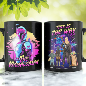 Galaxy Mom Coffee Mug - Personalized Gift For Mom 02QHPU260325HHHG - Coffee Mug - GoDuckee