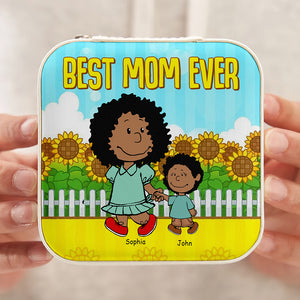 Personalized Gifts For Mom Jewelry Box 01xqtn211224hh Best Mom Ever - Jewelry Box - GoDuckee