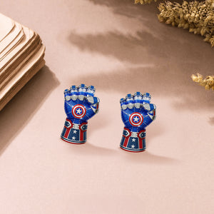 Empowering Power Fist Stud Earrings – Personalized Just for Her 01ohqn220725 - Earrings - GoDuckee