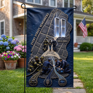 Every Street Remembers Garden Flag - Personalized Gifts 05hata300726