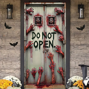 Halloween Gifts For Horror Fans Door Cover 145acqn240824 - Door Covers - GoDuckee