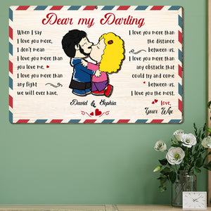 Personalized Gifts For Couple Wood Sign 02TODT241224HG - Wood Sign - GoDuckee