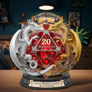 Fantasy Role-playing Game Fan Acrylic Plaque - Personalized Gifts For Couple 04TGQN100725-Homacus