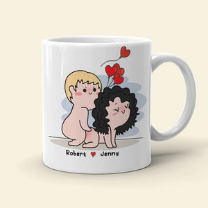 My Favorite Place Is Your Hug Personalized Funny Couple Coffee Mug Gift For Couple - Coffee Mug - GoDuckee