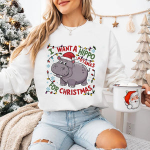 Christmas Gifts For Hippopotamus Lovers Shirt 200acxx260824 - Shirts - GoDuckee