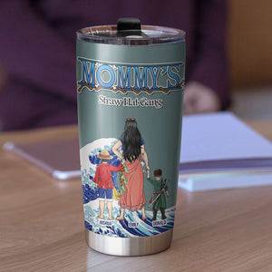 Personalized Gifts For Mom Tumbler Mommy's Straw Hat Gang 04TOTH190324PA - Tumbler Cups - GoDuckee