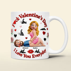 Couple Love You Everyday Coffee Mug - Personalized Gifts For Couple 05naqn311225 - Coffee Mug - GoDuckee