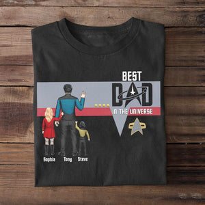 Best Dad In The Universe-03htpo050623hh Personalized Shirt - Shirts - GoDuckee