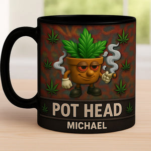 Pot Head Mug - Personalized Gifts For Men 03totn310525 - Coffee Mug - GoDuckee
