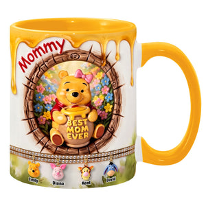 Best Mom Ever Coffee Accent Mug - Personalized Mother's Day Gifts 01TYQN020426 - Coffee Mug - GoDuckee