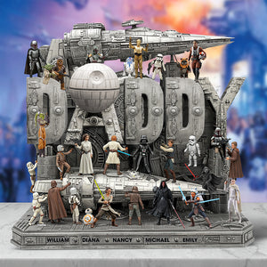 Galaxy Troop Acrylic Plaque - Personalized Gift For Dad 041QHQN190425 - Shaped Plaques - GoDuckee