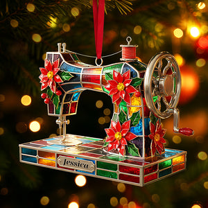 Personalized Gifts For Sewing Lovers Christmas Ornament 05pgta230925 - Ornament - GoDuckee