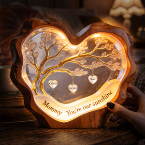Sweet Little Love Heart Light Box - Personalized Gifts For Mom 02PATA100426 - Light Box - GoDuckee