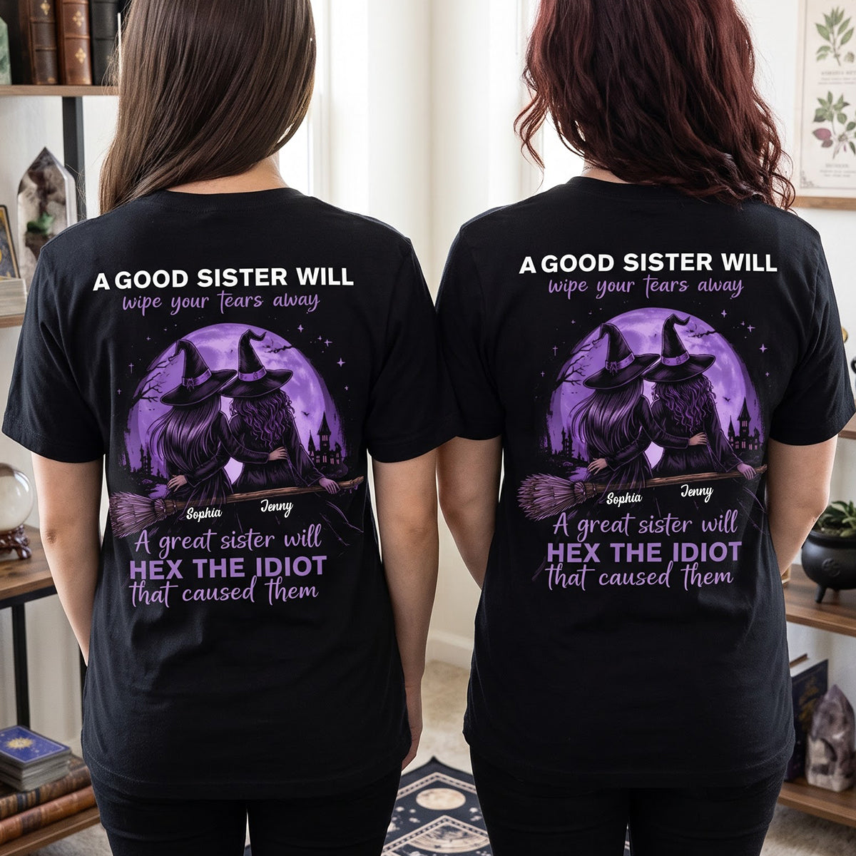 Witchy Gang 2D Shirt - Personalized Gifts For Witch Sisters 03qhtn290726 - Shirts - GoDuckee