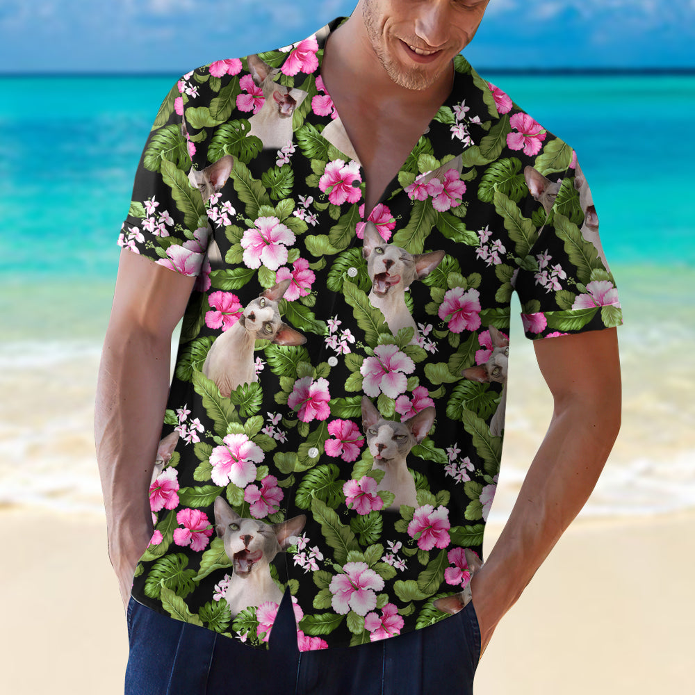 Gift For Cat Lover, Personalized Hawaiian Shirt, Family Matching Cat Shirt, Summer Gift - Hawaiian Shirts - GoDuckee