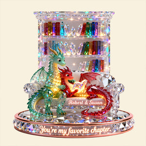 Couple Reading Light Box Personalized Gifts For Couple 03OHDT111225 - Light Box - GoDuckee