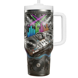 DJ Controller 40oz Tumbler - Personalized Gifts For Music Lovers 05naqn170326 - Tumbler Cup - GoDuckee