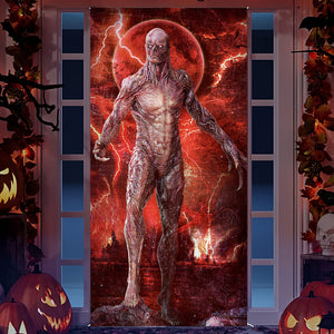 Horror Characters Door Cover, Halloween Decor 02TOLU050924 - Door Covers - GoDuckee